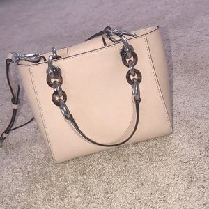Light pink/ blush Michael kors crossbody bag